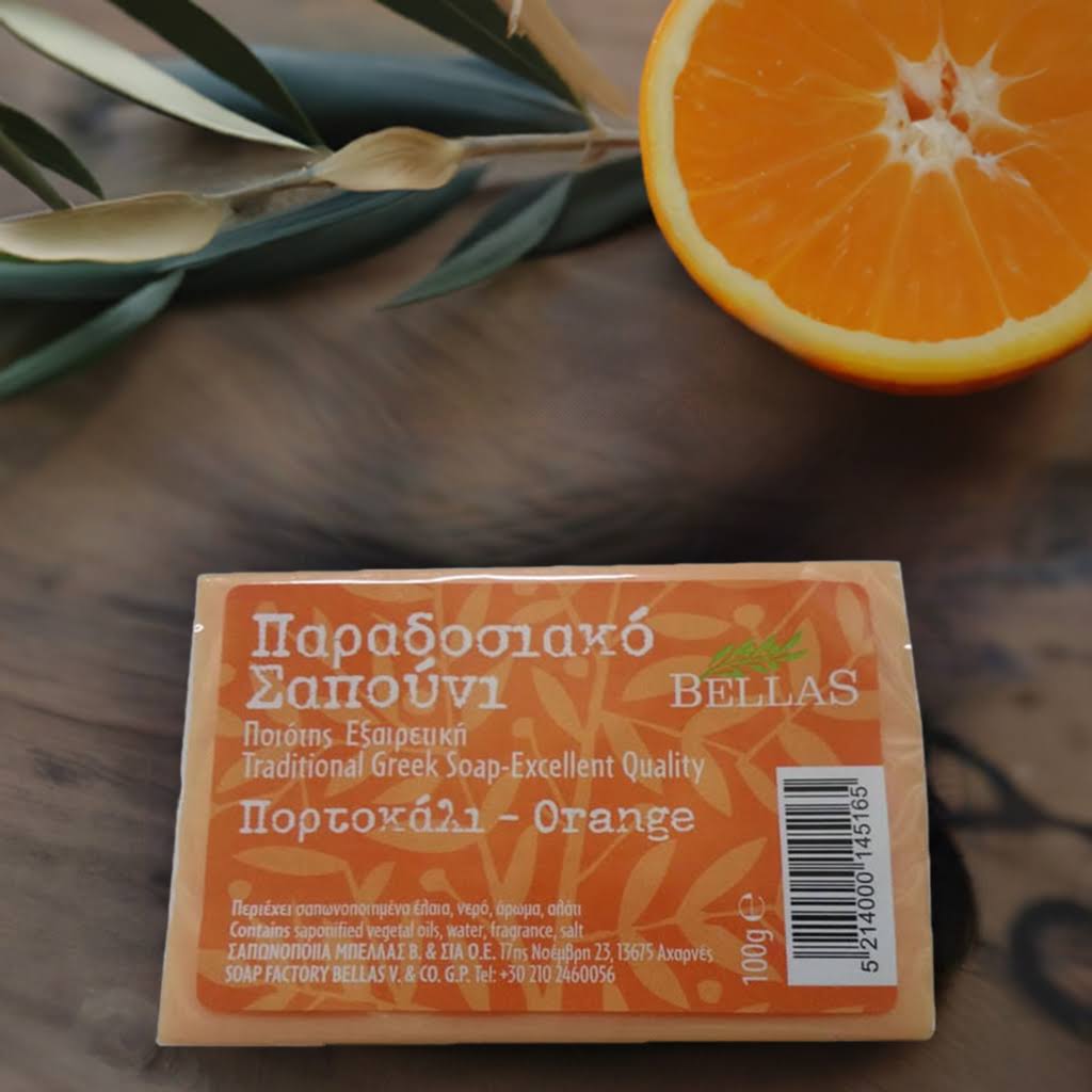 Savon à l’huile d’olive à l’orange de Crète